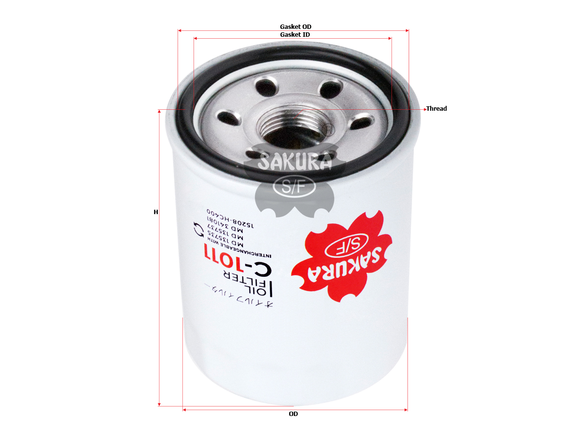 Olejový filter Sakura Automotive