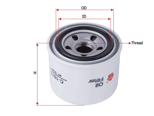 Olejový filter Sakura Automotive