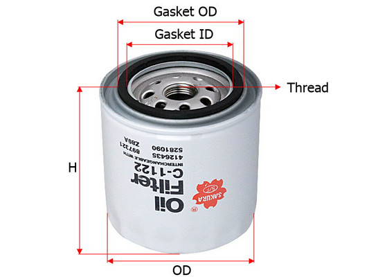 Olejový filter Sakura Automotive