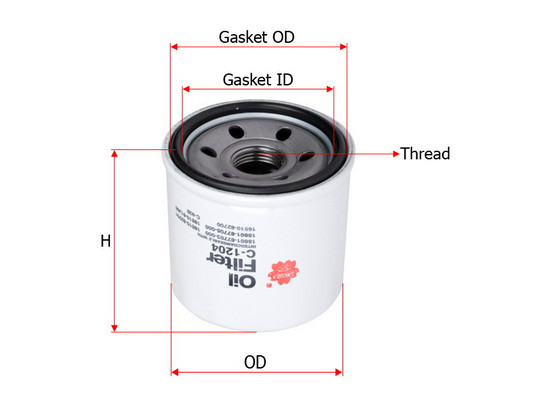 Olejový filter Sakura Automotive