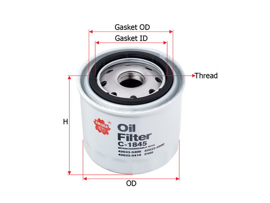 Olejový filter Sakura Automotive