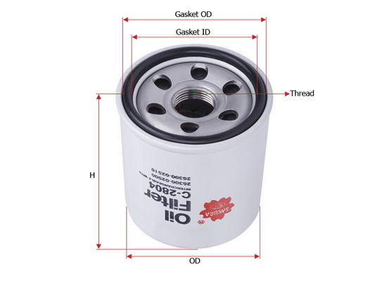 Olejový filter Sakura Automotive