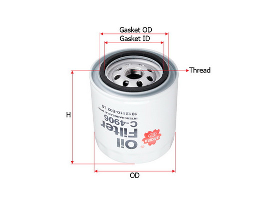 Olejový filter Sakura Automotive