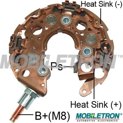 Usmerňovač alternátora MOBILETRON