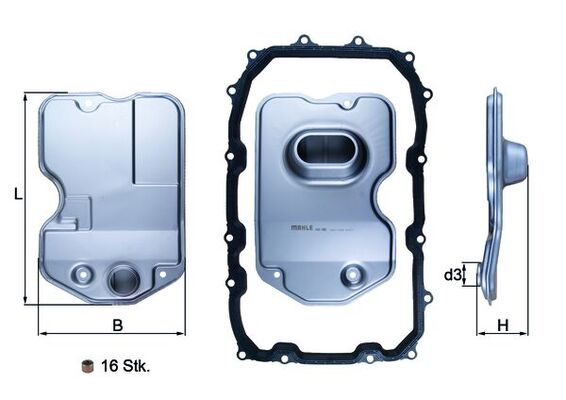 Hydraulický filter automatickej prevodovky Wilmink B.V.