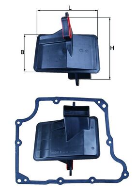 Hydraulický filter automatickej prevodovky Wilmink B.V.