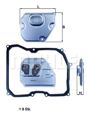 Hydraulický filter automatickej prevodovky Wilmink B.V.