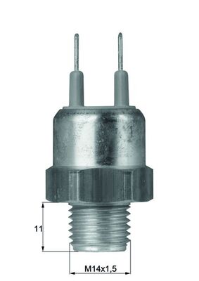 Teplotný spínač ventilátora chladenia Wilmink B.V.