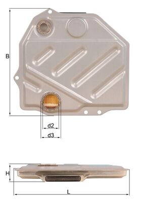 Hydraulický filter automatickej prevodovky Wilmink B.V.