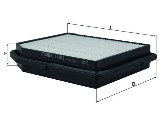 Vzduchový filter Wilmink B.V.