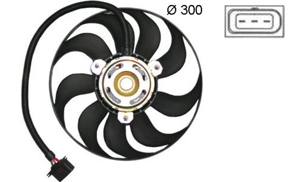 Ventilátor chladenia motora Wilmink B.V.