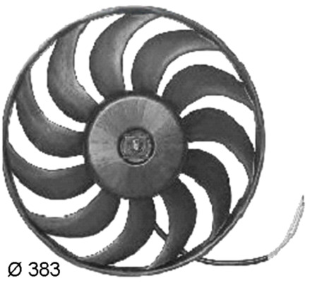 Ventilátor chladenia motora Wilmink B.V.