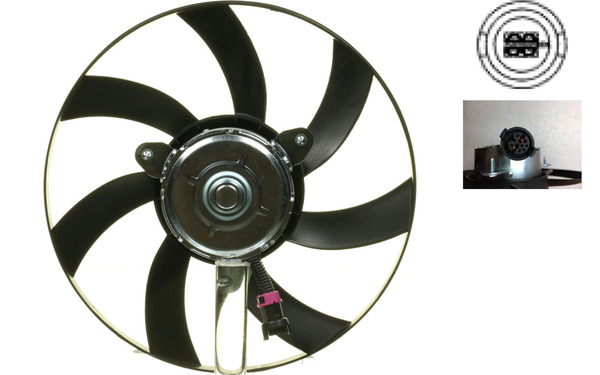 Ventilátor chladenia motora Wilmink B.V.