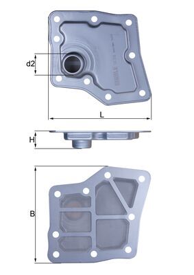 Hydraulikfilter, Automatikgetriebe Wilmink B.V.