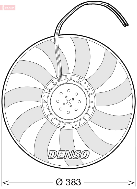 Ventilátor chladenia motora Wilmink B.V.