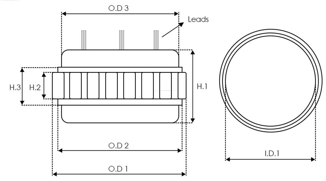 Stator, generátor AS-PL
