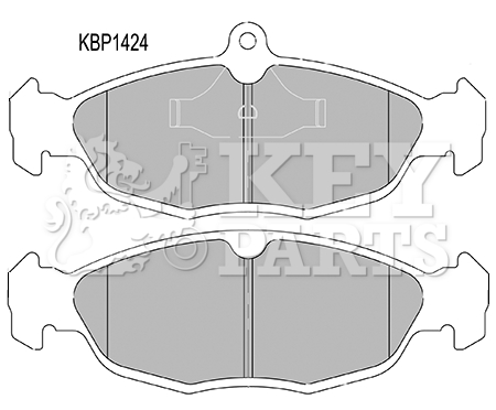 Sada brzdových platničiek kotúčovej brzdy First Line Ltd.