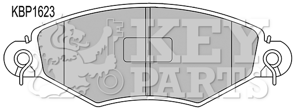 Sada brzdových platničiek kotúčovej brzdy First Line Ltd.