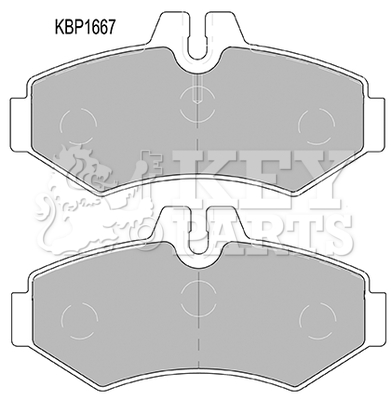 Sada brzdových platničiek kotúčovej brzdy First Line Ltd.