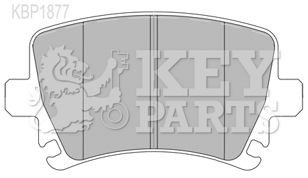 Sada brzdových platničiek kotúčovej brzdy First Line Ltd.