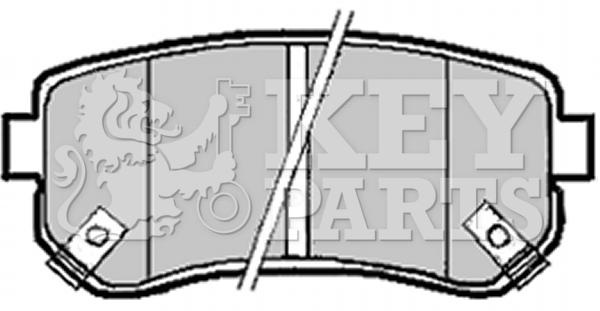 Sada brzdových platničiek kotúčovej brzdy First Line Ltd.