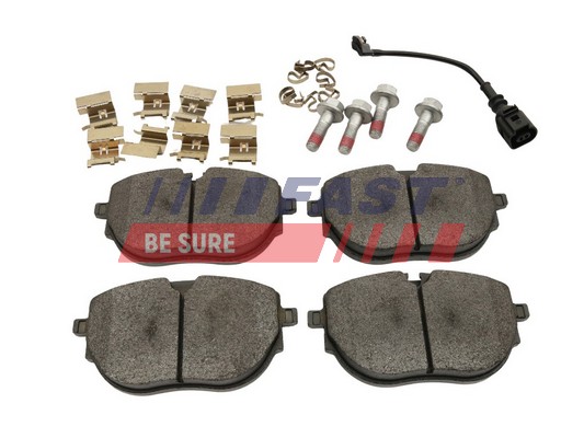 Sada brzdových platničiek kotúčovej brzdy FAST