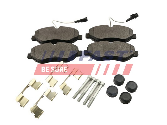 Sada brzdových platničiek kotúčovej brzdy FAST