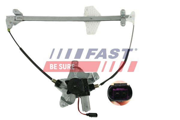 Mechanizmus zdvíhania okna FAST