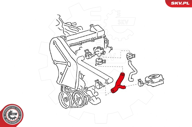 Hadica chladenia ESEN SKV