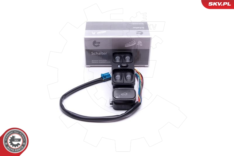 Spínač elektrického otvárania okien ESEN SKV