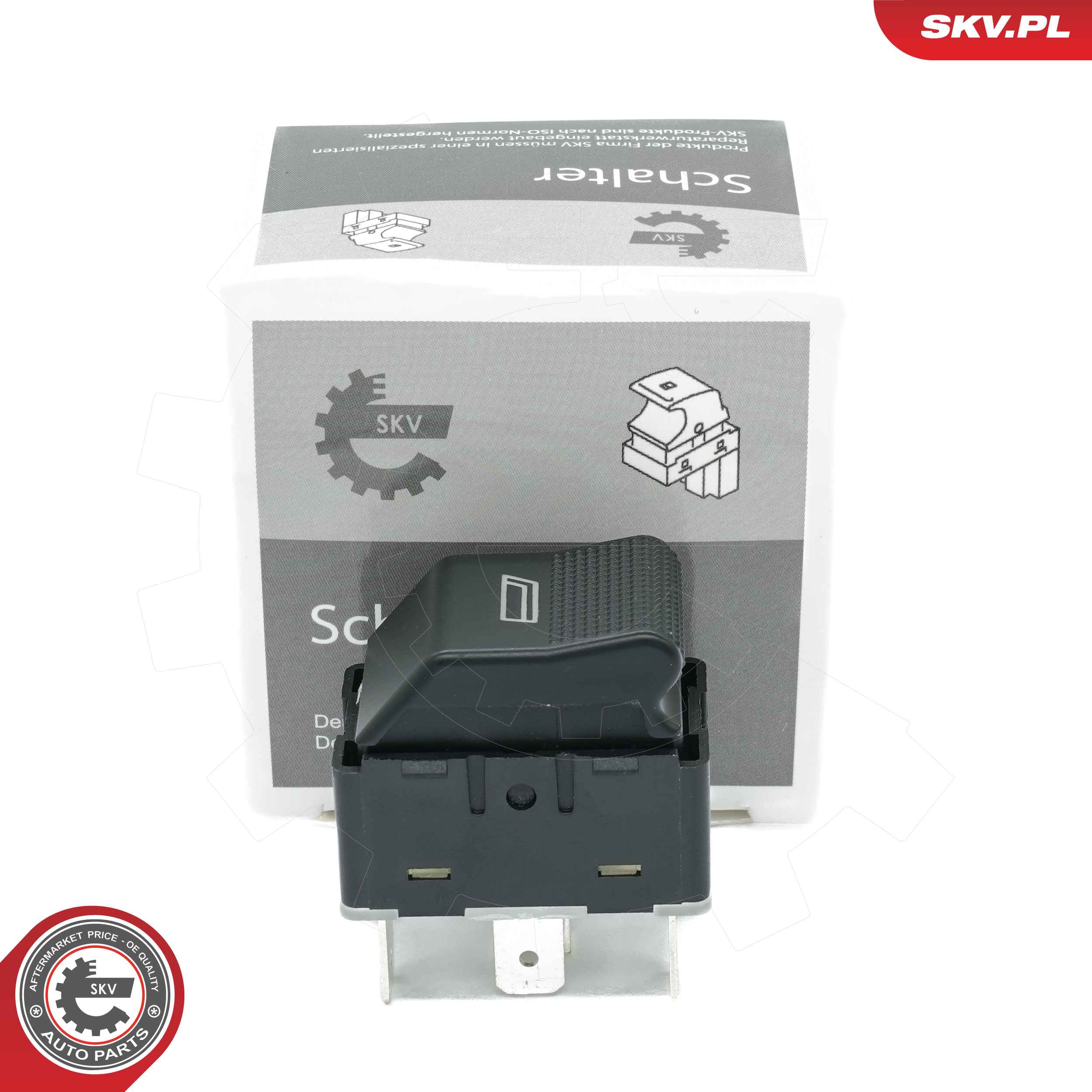 Spínač elektrického otvárania okien ESEN SKV
