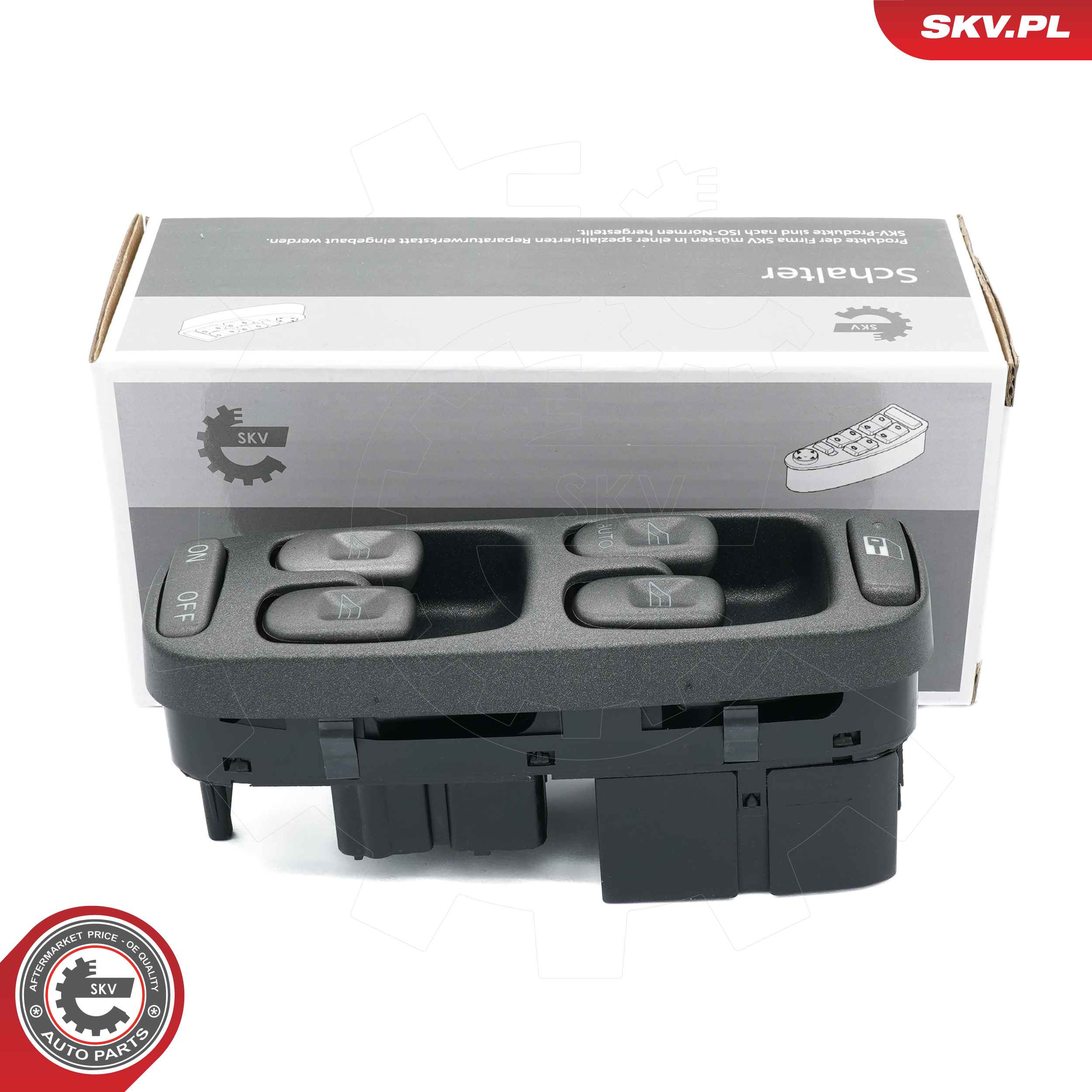 Spínač elektrického otvárania okien ESEN SKV