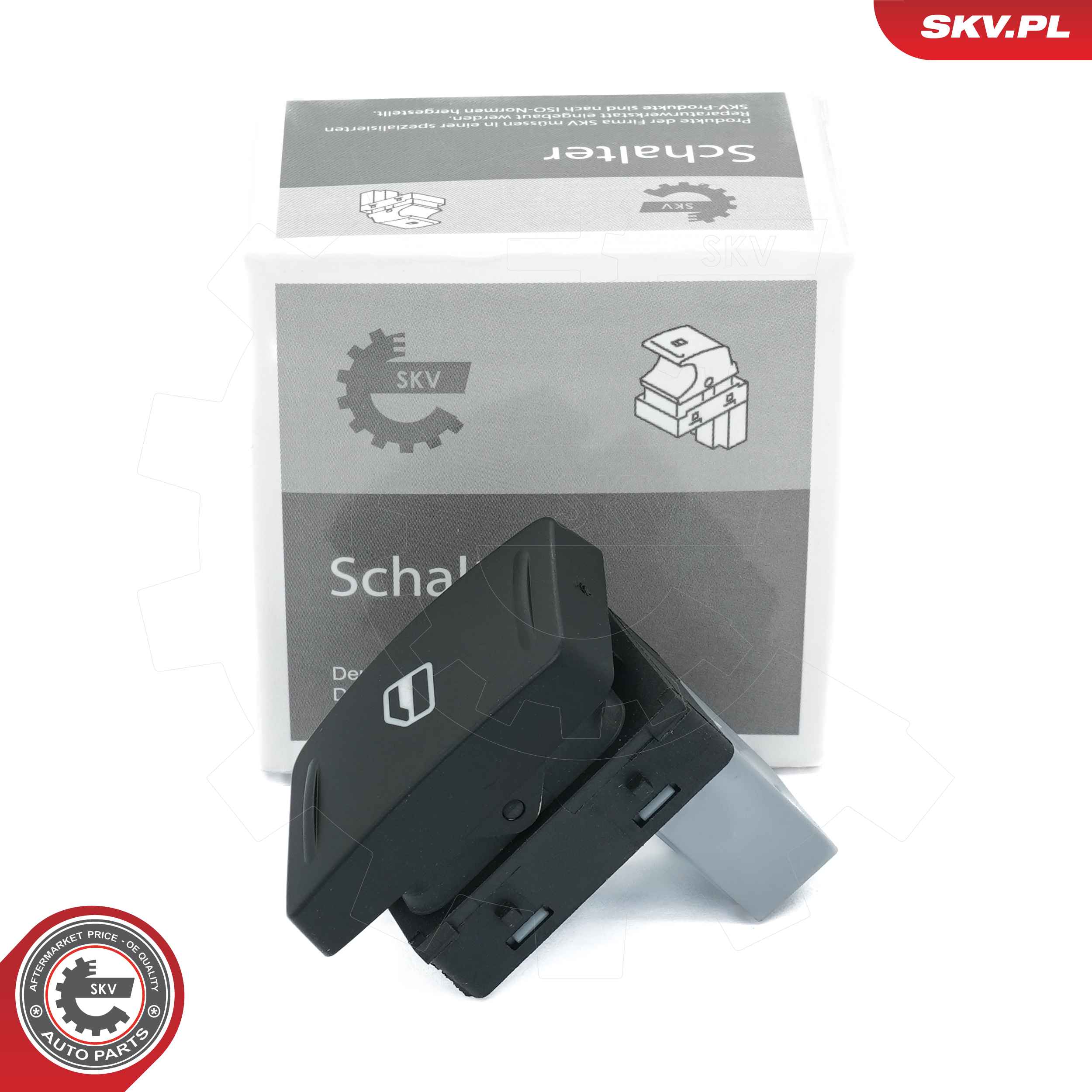 Spínač elektrického otvárania okien ESEN SKV