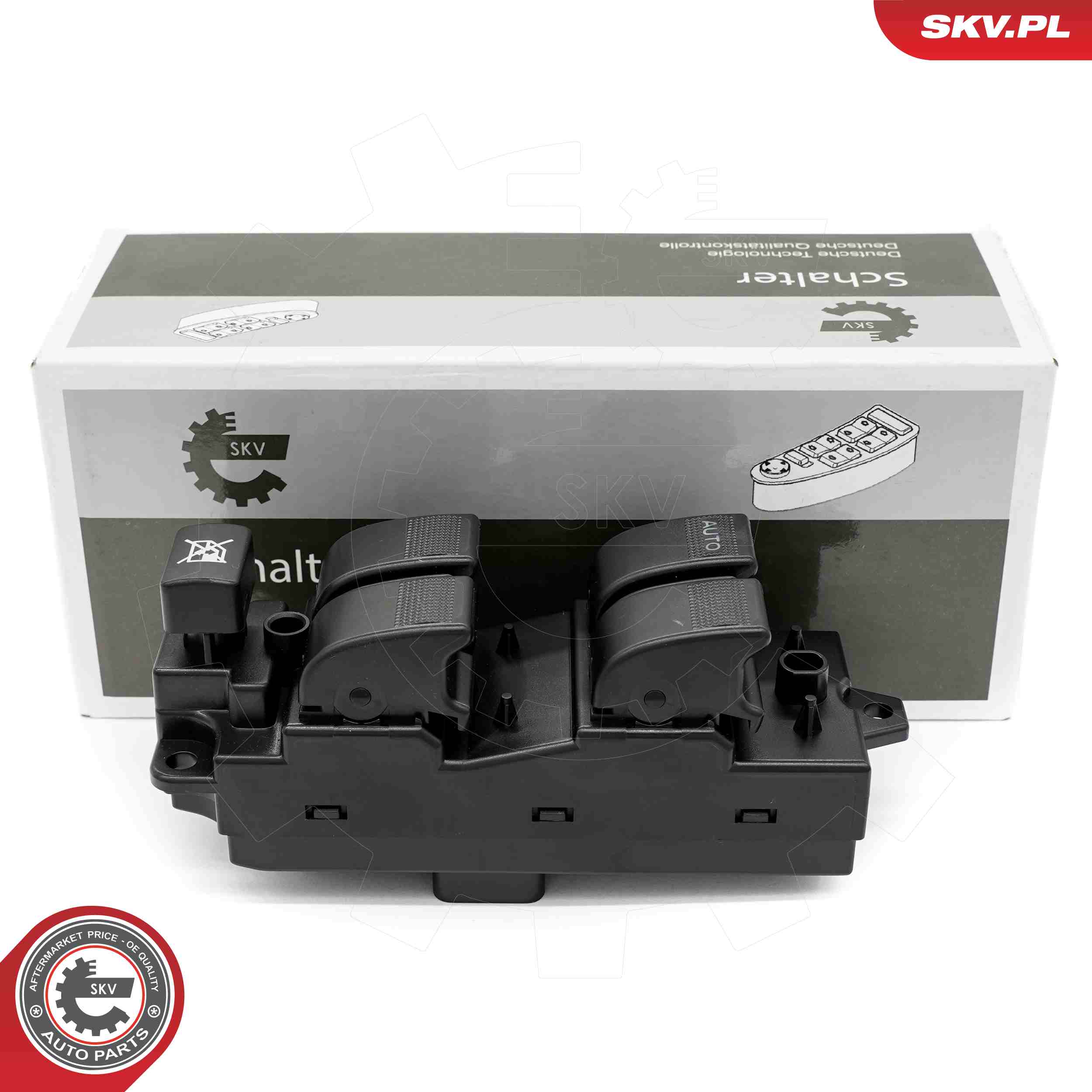 Spínač elektrického otvárania okien ESEN SKV