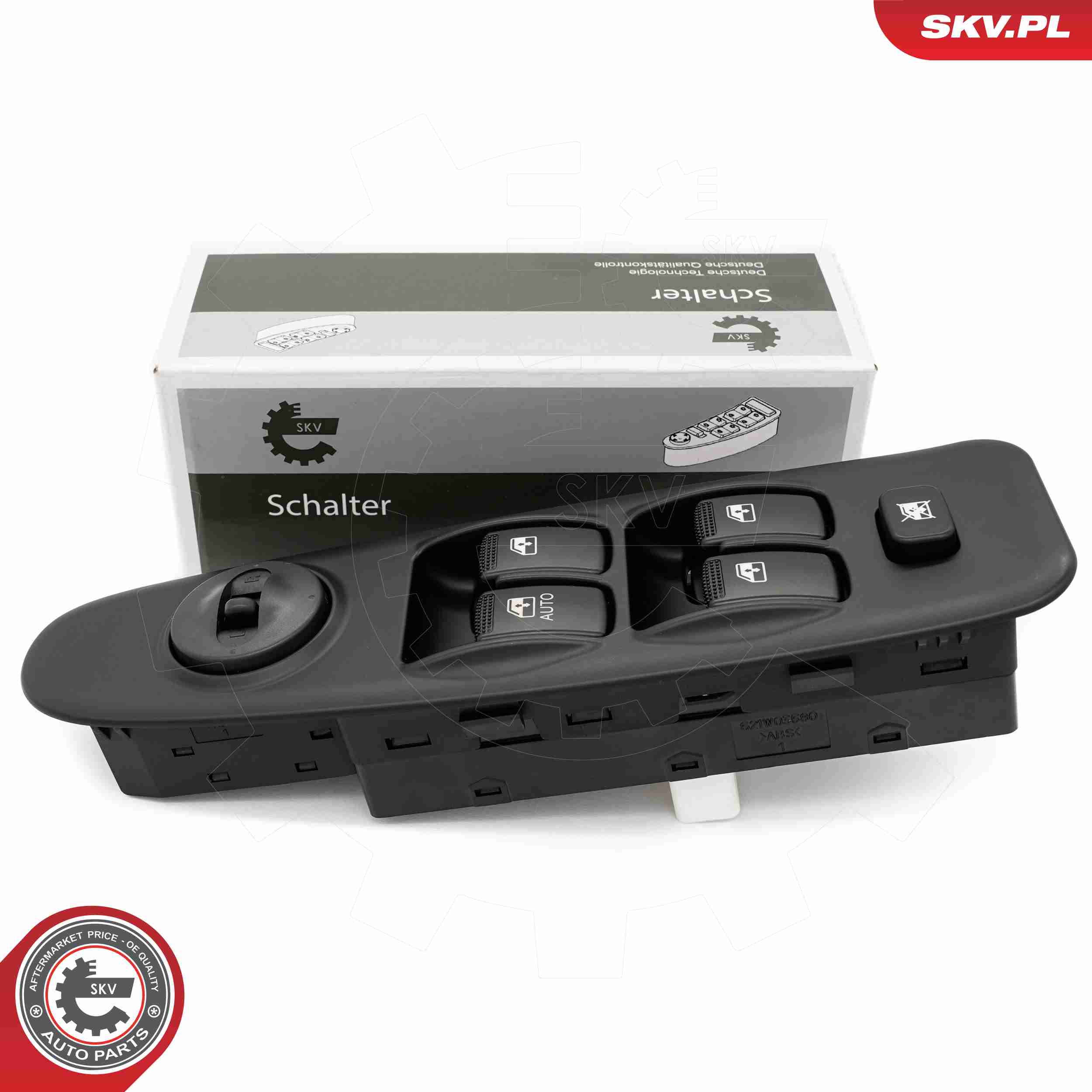 Spínač elektrického otvárania okien ESEN SKV