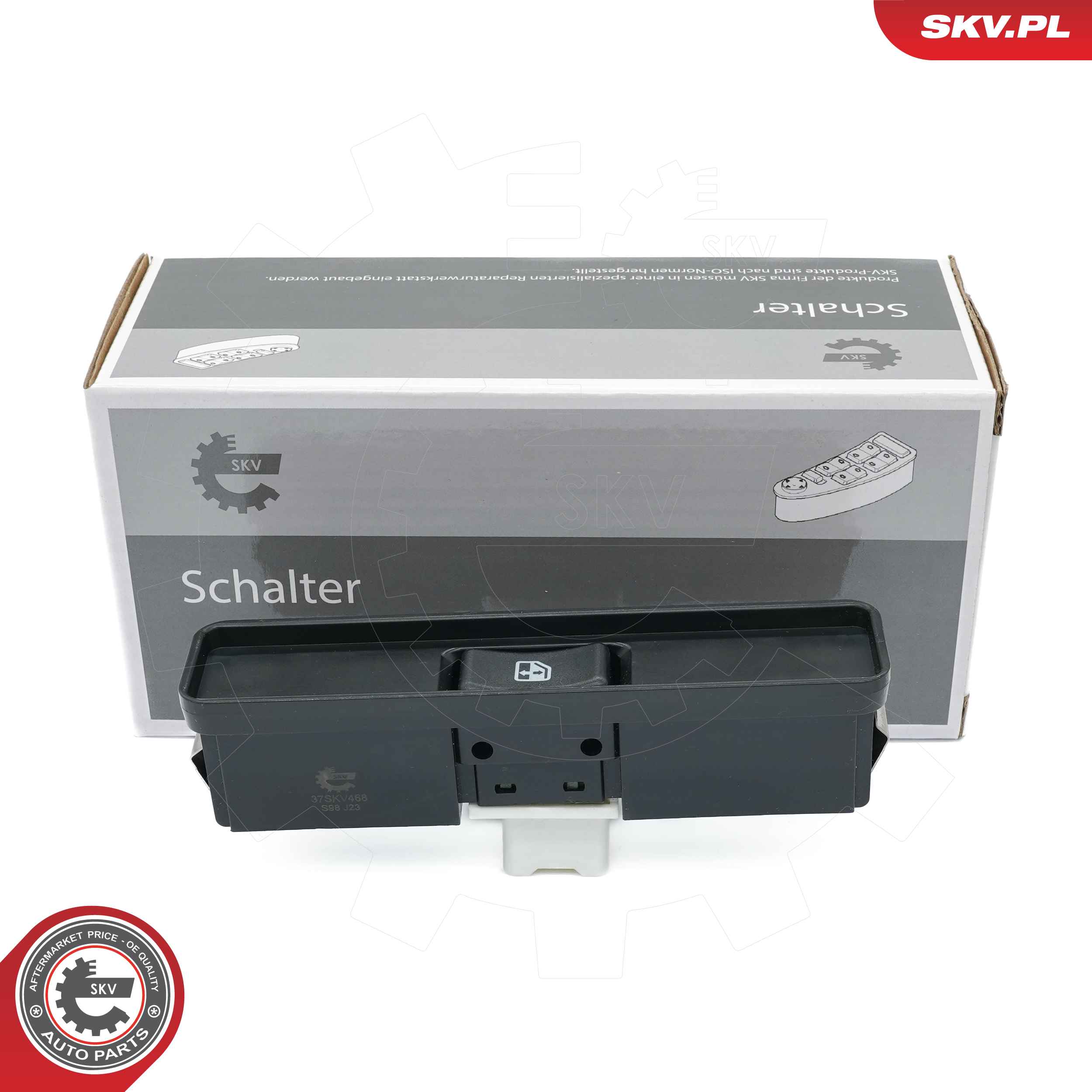 Spínač elektrického otvárania okien ESEN SKV