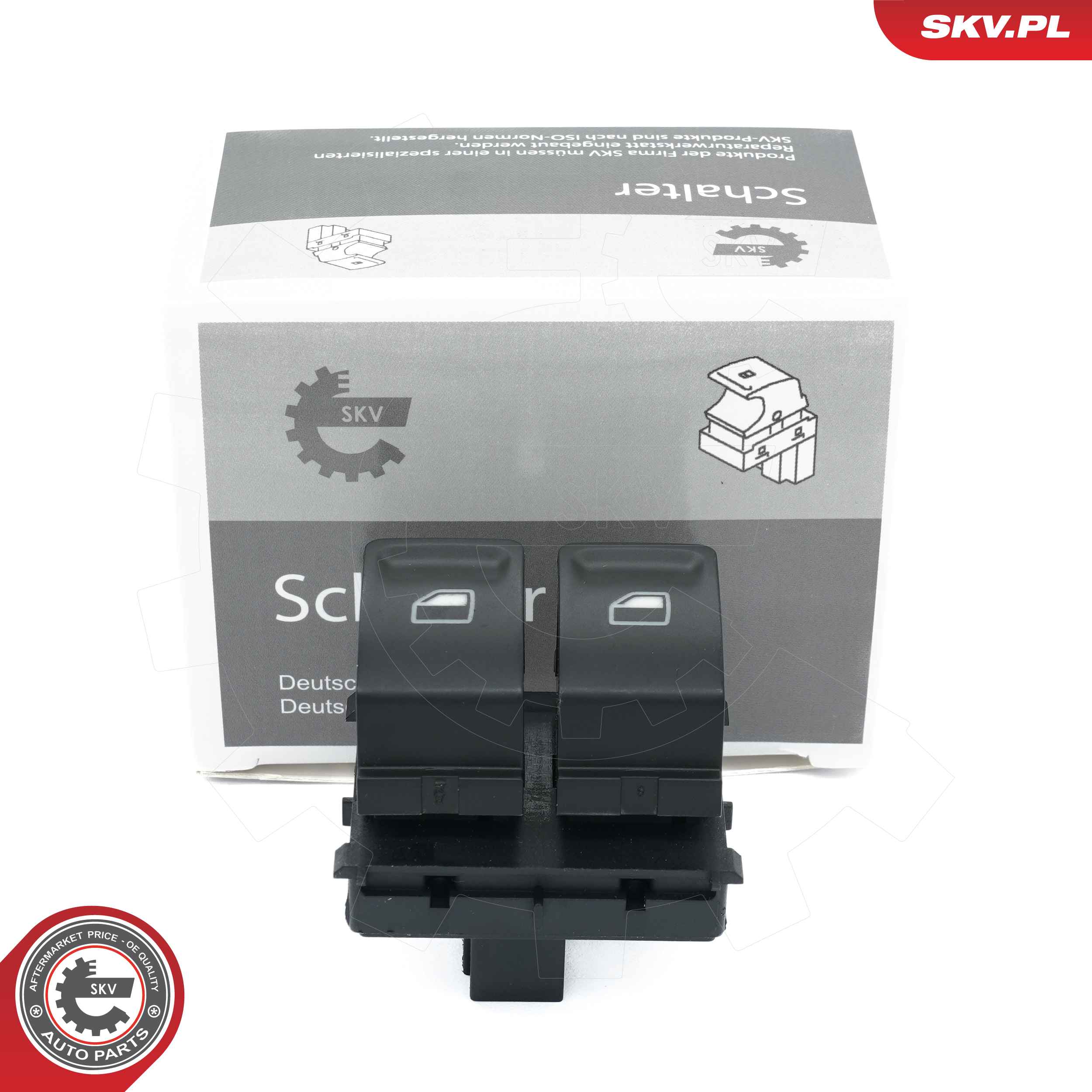 Spínač elektrického otvárania okien ESEN SKV