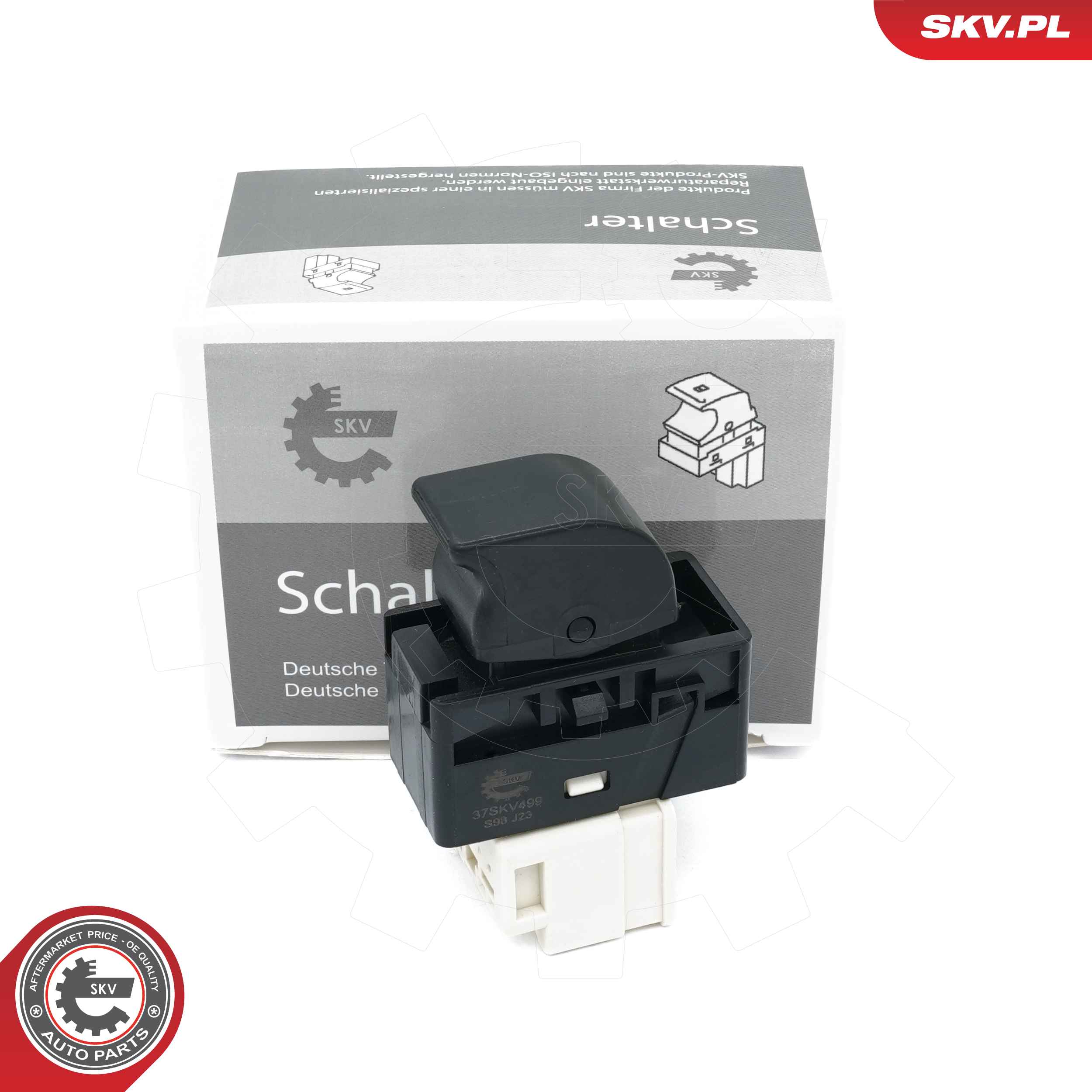 Spínač elektrického otvárania okien ESEN SKV