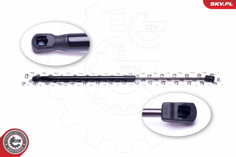 Pneumatická prużina, Batożinový/nákladný priestor ESEN SKV