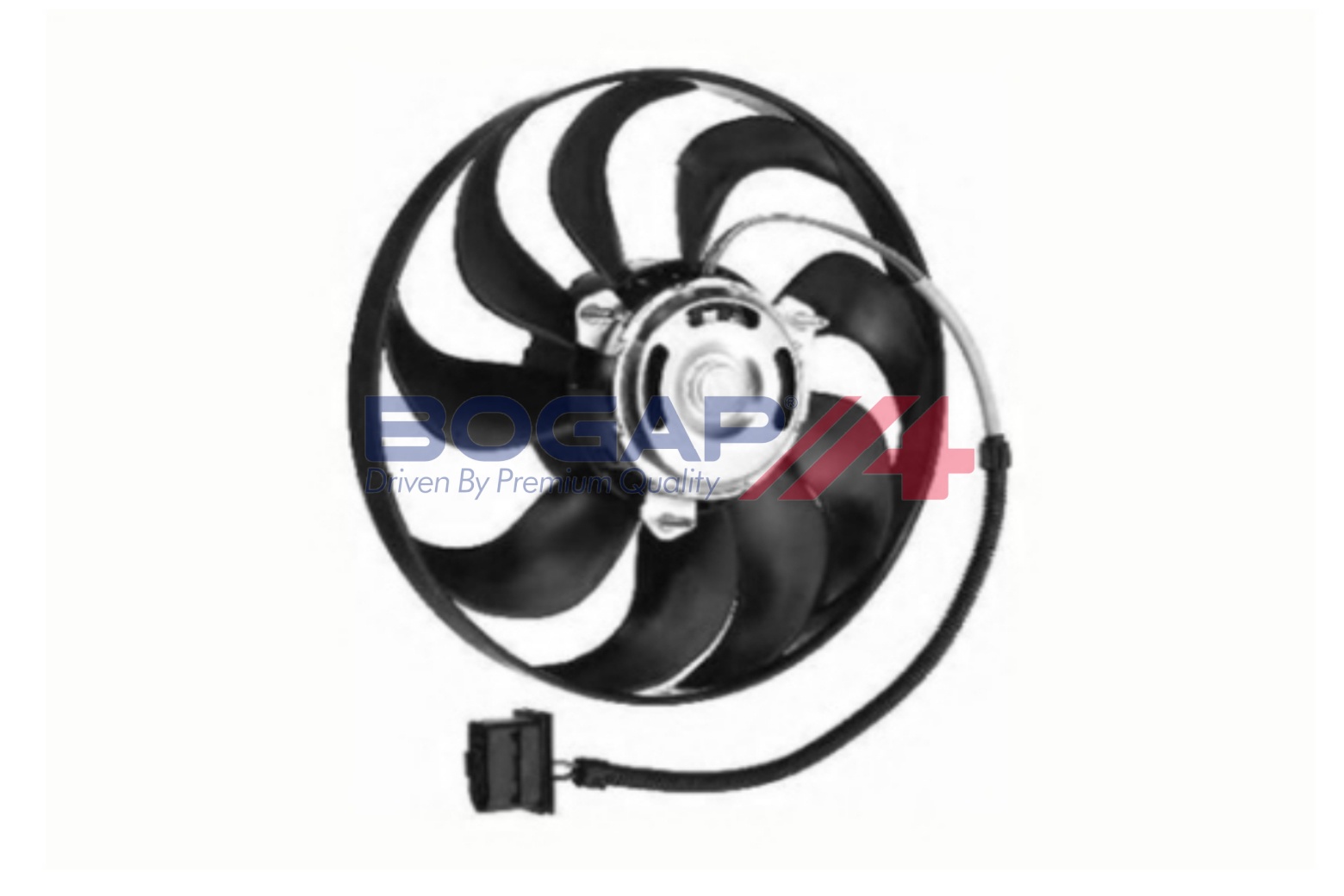 Ventilátor chladenia motora BOGAP GmbH