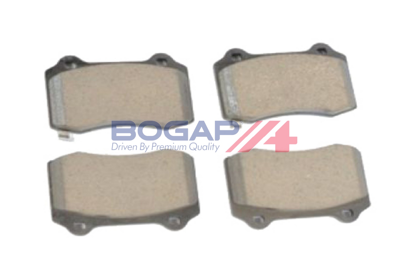 Sada brzdových platničiek kotúčovej brzdy BOGAP GmbH
