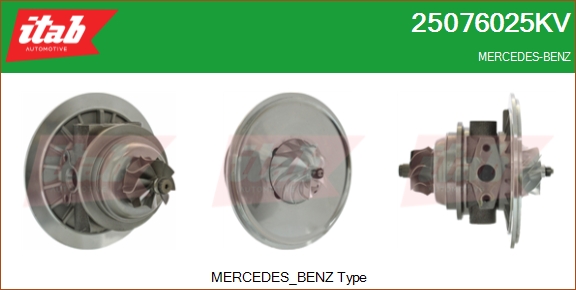 Stredová skupina, turbodúchadlo ITAB AUTOMOTIVE SRL