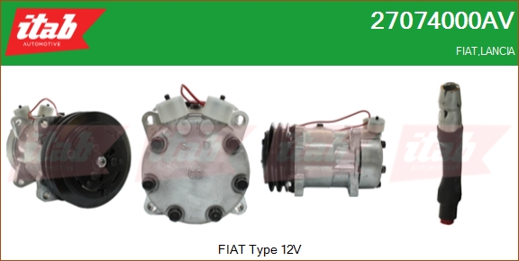 Kompresor klimatizácie ITAB AUTOMOTIVE SRL