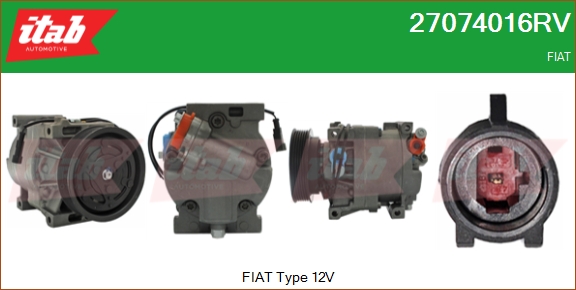 Kompresor klimatizácie ITAB AUTOMOTIVE SRL