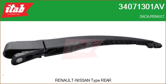 Rameno stierača skiel ITAB AUTOMOTIVE SRL