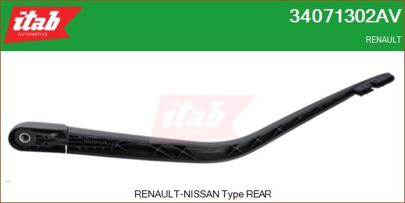 Rameno stierača skiel ITAB AUTOMOTIVE SRL