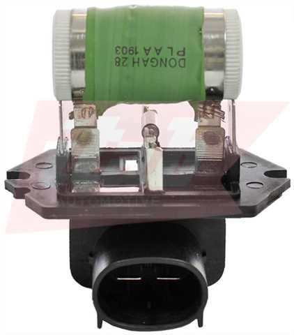 Odpor vnútorného ventilátora ITAB AUTOMOTIVE SRL