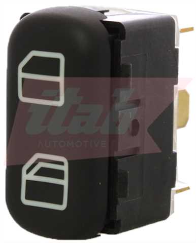 Spínač elektrického otvárania okien ITAB AUTOMOTIVE SRL