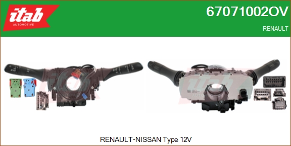 Spínač riadenia ITAB AUTOMOTIVE SRL