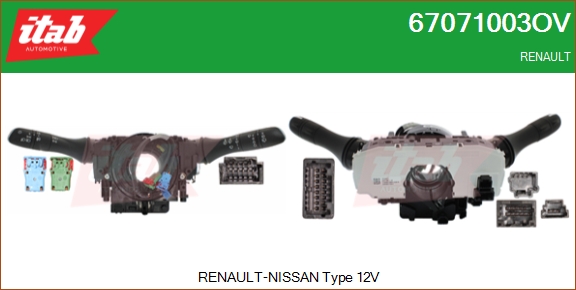 Spínač riadenia ITAB AUTOMOTIVE SRL